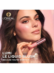 L’Oréal Paris Lumi Le Liquid Blush 635 Glowy Worth It (Glotion Lumi) – Radiant Liquid Blush