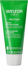 Weleda Skin Food Original ultra-rich cream tube, green label and white ribbed cap