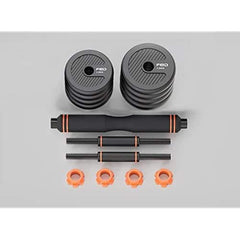 SKY LAND Dumbbell Set Adjustable Barbell Weight Lifting Strength Training Weights Fitness Equipment Dumbbells