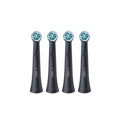 Oral-B iO Ultimate Clean Black Toothbrush Heads, Pack of 4 Counts