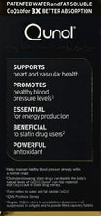 Qunol CoQ10 100mg Softgels - Ultra 3x Better Absorption Coenzyme Q10 Supplements - Antioxidant Supplement For Vascular And Heart Health & Energy Production - 4 Month Supply - 120 Count