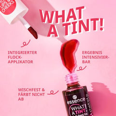 essence WHAT TINT lip & cheek tint 01 Kiss from a rose