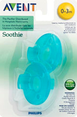 Philips Avent SCF190/01 Soothie 0-3mth Green/Green, 2pk