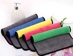 Showay Car Drying Towel, Assorted Color, 30 X 40 cm, BJ-1670, Pack of 3