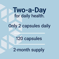 Life Extension Two-Per-Day with Vitamin B6, B12, C, E, D3, Magnesium & Zinc High Potency with Over 25 Multivitamins and Mineral Extracts Gluten Free & Non-GMO, 120 Capsules