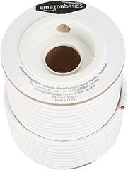 Cable de audio para altavoz AmazonBasics de calibre 14 (cobre 99,9 % libre de oxígeno), 30,5 m