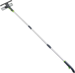 Limpiacristales extensible con pulverizador Amazon Basics, extensión de aluminio, de 1,25 m a 1,75 m