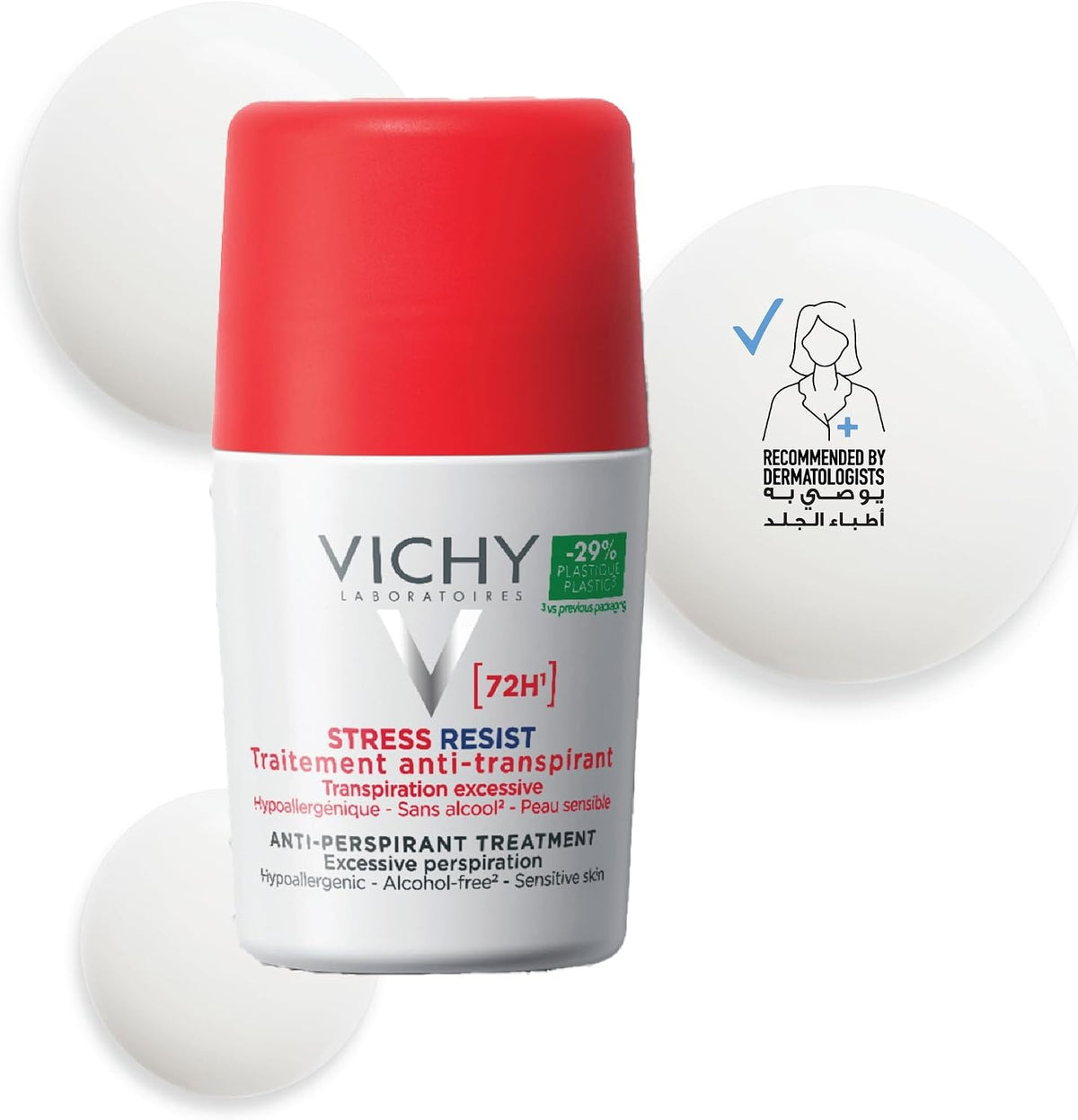Vichy 72 Hours Stress Resist Excessive Perspiration Deodorant 50ml