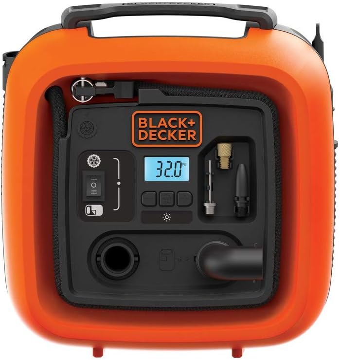 BLACK+DECKER 12V DC Multipurpose Inflator (BDINF12C)