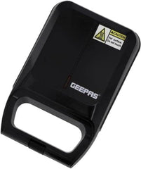 Geepas Brownie Maker, 4 Bites at A Time, GBM63050 | Non-Stick Cooking Plate | Safety Lock | Cool Touch Handles | Skid -Resistance Feet | Power on & Ready Indicator