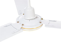 Geepas GF9428 56"Ceiling fan blades, 3 Blade with Strong Air Breeze |Scratch Resistance Durable Body