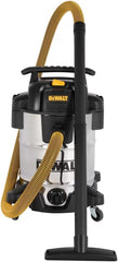 DEWALT Wet & Dry Industrial Vacuum Cleaner, 38L Capacity, 2.1m Hose, Heavy-Duty Vacuum For Wet And Dry Cleaning, Workshop, Garage, Home & Jobsite Use