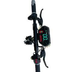 Winner sky 48V 13Ah battery electric scooter handlebar with digital display and dual brake levers