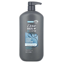 Dove, Men + Care, Body and Face Wash, Clean Comfort, 30 fl oz (887 ml)