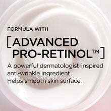 Day moisturizing cream surface with Pro-Retinol formula text visible.