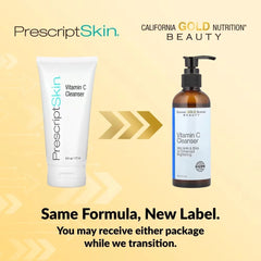 California Gold Nutrition Vitamin C Cleanser – Brightening Gel Face Wash, Gentle Daily Cleanser, 6 fl oz (177 ml)