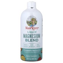 MaryRuth's Liquid Magnesium Blend bottle, Pineapple Nectarine flavor, 30 fl oz