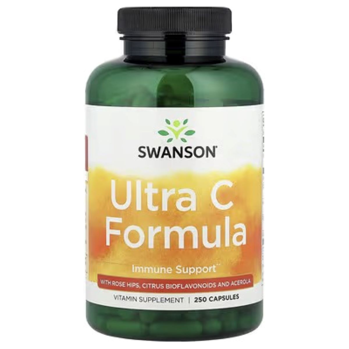 Swanson Vitamins Ultra C Formula – 250 Capsules | Vitamin C Immune Support Supplement