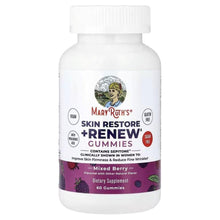 MaryRuth's gummies supplement bottle, mixed berry flavor, vegan 60 gummies