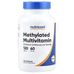 Nutricost Methylated Multivitamin, 120 Capsules – Daily Multivitamin with Methylated B Vitamins, Vitamins, Minerals & Antioxidants