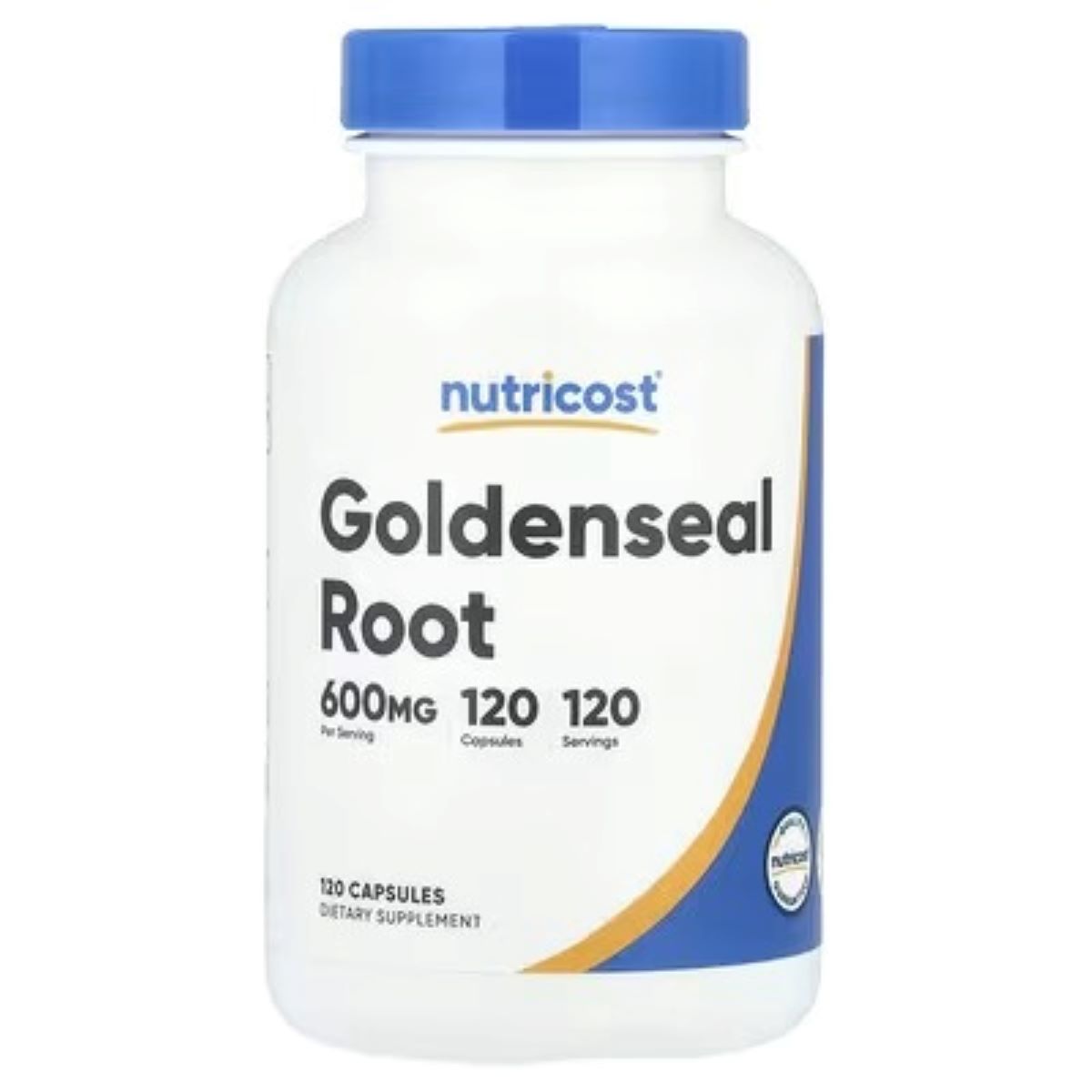 Nutricost Goldenseal Root 600mg – 120 Capsules | Premium Herbal Root Supplement