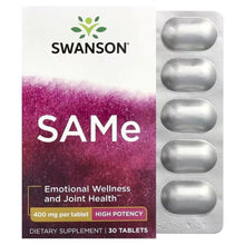 SAMe 400 mg dietary supplement blister pack, 30 tablets