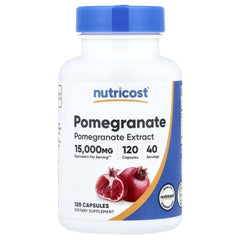 Nutricost Pomegranate Capsules, 333 mg per Capsule, 120 Capsules – Antioxidant-Rich Pomegranate Supplement