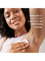 First Aid Beauty Ingrown Hair Pads with BHA + AHA – Aftershave Treatment (28 Pads) for Razor Bumps & Smooth Skin
