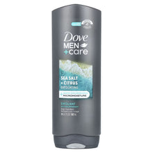 Dove, Men + Care, Body + Face Wash, Sea Salt + Citrus, 18 fl oz (532 ml)