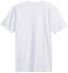 Men's Plain White Short Sleeve Crew Neck T-Shirt