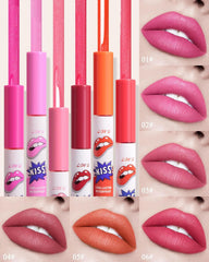 Long-Lasting Waterproof Natural Lip Gloss 6 Color Options