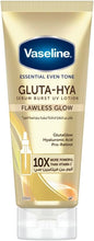 Vaseline Essential Even Tone Gluta-Hya body lotion, 200 ml tube
