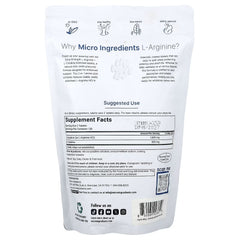 Micro Ingredients, L Arginine + L-Citrulline, 240 Bisected Tablets
