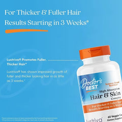 Doctor's Best, Hair & Skin Complex, 60 Veggie Caps