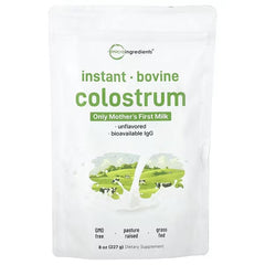 Micro Ingredients, Instant Bovine Colostrum, Unflavoured, 8 oz (227 g)