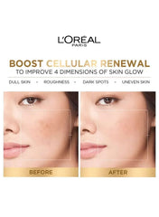 L’Oréal Paris Glycolic Bright Glowing Daily Cleanser Foam 100ml – Brightening Exfoliating Face Wash with Glycolic Acid