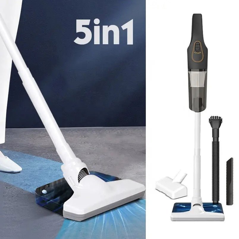 Huitich 5-in-1 electric floor cleaner with multiple attachments for versatile cleaning