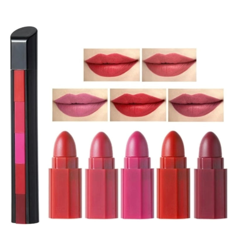 5 In 1 Intense Matte Lip Stick
