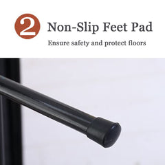 Silla plegable SKY-TOUCH con asientos acolchados, multifuncional, portátil, para el hogar, el comedor, la oficina, la pesca al aire libre, color negro