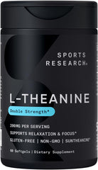Sports Research, L-theanine, 200 mg, 60 Softgels