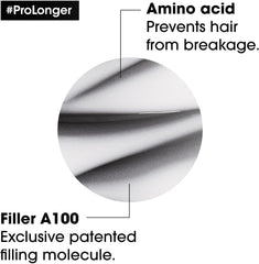 بلسم لوريال بروفيشنال برو لونجيرز، يقلل من أطراف الشعر المتقصفة، مع حشو A100 وحمض أميني، للشعر الطويل ذو الأطراف الرقيقة، 200 مل