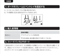 Whiteboard mounting instructions sheet with step diagrams