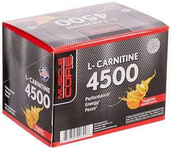 MUSCLE CORE NUTRITION L-Carnitine 4500 Tangerine, 89 Ml Box Of 12