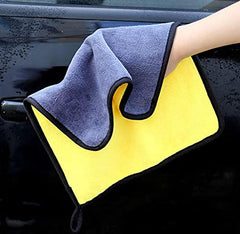 Showay Car Drying Towel, Assorted Color, 30 X 40 cm, BJ-1670, Pack of 3