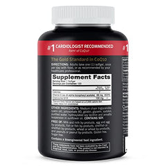 Qunol CoQ10 100mg Softgels - Ultra 3x Better Absorption Coenzyme Q10 Supplements - Antioxidant Supplement For Vascular And Heart Health & Energy Production - 4 Month Supply - 120 Count