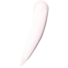 Pore-erasing primer cream swatch, pale pink