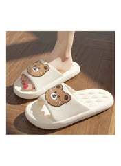 Cool Slippers Women Summer Home Bathroom Bath Silent Non-slip Cute Slippers 36-37