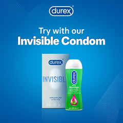 Durex Play Massage 2 in 1 Lubricant, Aloevera Soothing - 200 ml (Pack may vary)