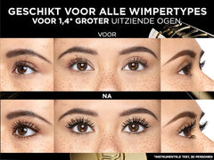 لوريال باريس، ماسكارا Volume Million Lashes PANORAMA - ماسكارا مكثفة تجعل العيون تبدو أكبر بمقدار 1.4 مرة