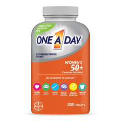 ONE A DAY Women’s 50+ Healthy Advantage Multivitamins, Supplement with Vitamins A, C, E, B1, B2, B6, B12, Vitamin D and Calcium, 200 Count
